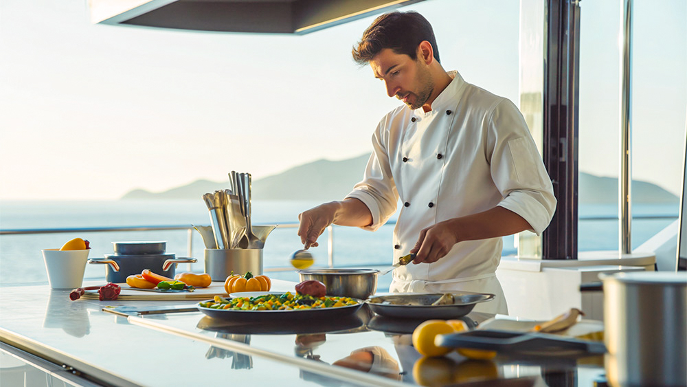 Coastal Villas and Yachts Growing Demand For Private Chefs